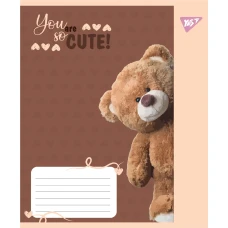Зошит А5/12 арк лінія YES You are cute, 767892