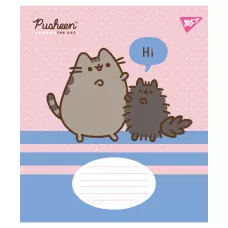 Зошит А5/12 арк лінія YES Pusheen The Cat, 767613