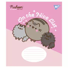 Зошит А5/12 арк лінія YES Pusheen The Cat, 767613