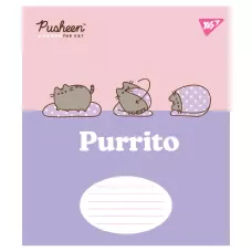 Зошит А5/12 арк лінія YES Pusheen The Cat, 767613