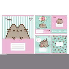 Зошит А5/18 арк кліт YES Pusheen Candy, 767600     