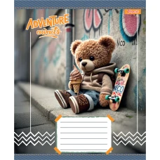 Зошит А5/12 арк кліт 1В Adventure awaits, 768196