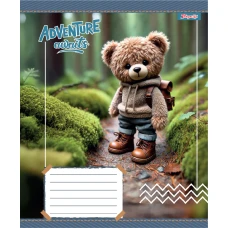 Зошит А5/12 арк кліт 1В Adventure awaits, 768196