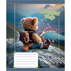 Зошит А5/12 арк кліт 1В Adventure awaits, 768196