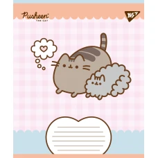 Зошит А5/18 арк кліт YES Pusheen Weekend, 767610