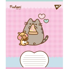 Зошит А5/18 арк кліт YES Pusheen Weekend, 767610