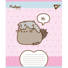 Зошит А5/18 арк кліт YES Pusheen Weekend, 767610