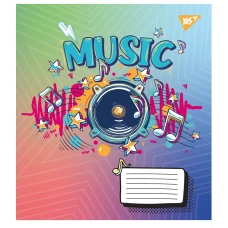 Зошит для нот А5, 12арк., Boombox style 767259 YES