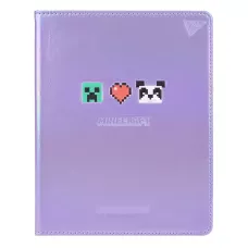 Щоденник шкільний YES PU твердий Minecraft heart, А5, 40 аркушів, 911607