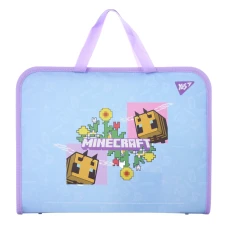 Папка-портфель YES FC на блискавці з тканинними ручками "Minecraft.Spring" А4, 492313