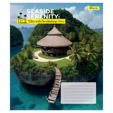 Зошит А5/36 арк кліт 1В Seaside Serenity, 768034