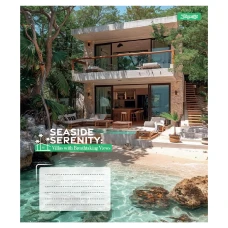 Зошит А5/36 арк кліт 1В Seaside Serenity, 768034