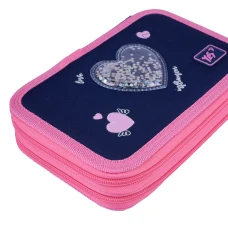 Пенал твердий YES подвійний HP-01 Bright Hearts 533640