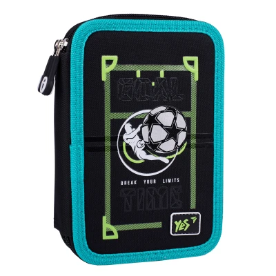Пенал твердий YES подвійний HP-01 Football Game 533641