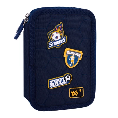 Пенал твердий YES подвійний HP-01 Football Gamer 533642