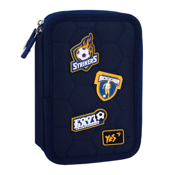 Пенал твердий YES подвійний HP-01 Football Gamer 533642