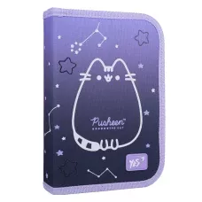Пенал твердий YES одинарний з двома клапанами HP-04 Pusheen Stellar 533626