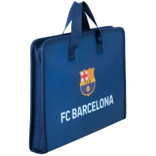 Папка-портфель на блискавці, 1 відділ., A4, FC Barcelona BC25-202 Kite