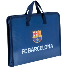 Папка-портфель на блискавці, 1 відділ., A4, FC Barcelona BC25-202 Kite