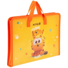 Папка-портфель на блискавці, 1 відділ., A4, Garfield GF25-202 Kite