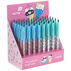 Ручка кульк. автомат., 0,5мм. синя Ice & Cup K25-361-2 Kite