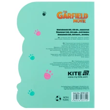 Блокнот вирубка, клей, 60арк., А6 Garfield GF25-223 Kite