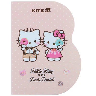 Блокнот вирубка, клей, 60арк., А6 Hello Kitty HK25-223-1 Kite