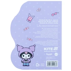 Блокнот вирубка, клей, 60арк., А6 Kuromi HK25-223-2 Kite