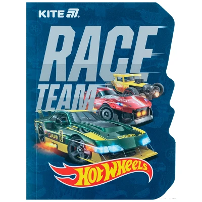 Блокнот вирубка, клей, 60арк., А6 Hot Wheels HW25-223 Kite
