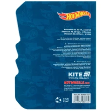 Блокнот вирубка, клей, 60арк., А6 Hot Wheels HW25-223 Kite