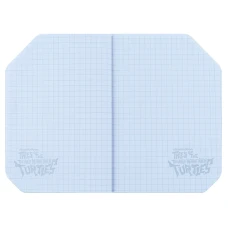 Блокнот вирубка, клей, 60арк., А6 Ninja Turtles NT25-223 Kite