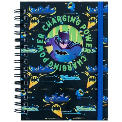 Блокнот вирубка, спіраль, на резинку, А6, 80арк., кліт, DC Comics DC25-229 Kite