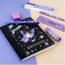 Блокнот з магнітною закладкою, А5, 60 арк., кліт., Kuromi HK25-192 Kite
