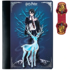 Блокнот з магнітною закладкою, А5, 60 арк., кліт., Harry Potter HP25-192 Kite