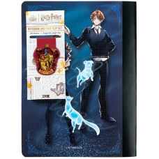 Блокнот з магнітною закладкою, А5, 60 арк., кліт., Harry Potter HP25-192 Kite