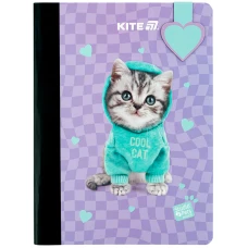 Блокнот з магнітною закладкою, А5, 60 арк., кліт., Studio Pets SP25-192 Kite