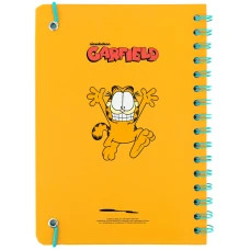 Блокнот на спіралі А5, 80 арк., кліт., Garfield GF25-190 Kite