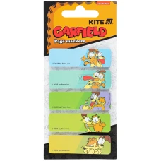 Закладка паперова з малюнком, 5х15х50мм,100 шт, прям., Garfield GF25-480 Kite