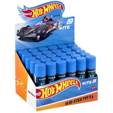 Клей-олівець PVP, 8 г з індикатором Hot Wheels HW25-130 Kite