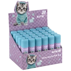 Клей-олівець PVP, 8 г з індикатором Studio Pets SP25-130 Kite