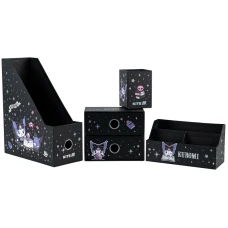 Органайзер настільний, 4 предмети, картон, Kuromi HK25-357 Kite