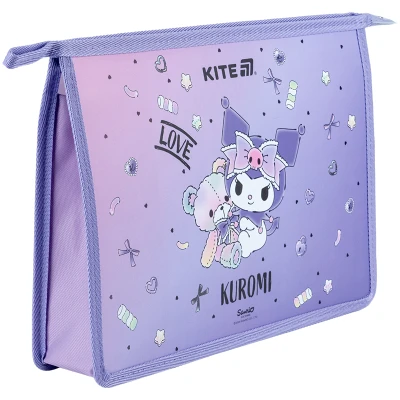 Папка на блискавці A4+, Kuromi HK25-428 Kite