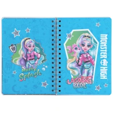Щоденник на спіралі, тверда обкл., Monster High MH25-438 Kite