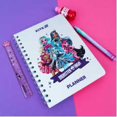 Щоденник на спіралі, тверда обкл., Monster High MH25-438 Kite