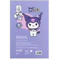 Блокнот термобіндер А5 64арк. нелінований, Kuromi HK25-193 Kite