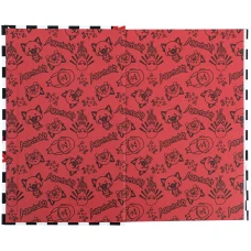Книга записна А6, 80арк. кліт. тверда обкл. Aggretsuko AR25-199 Kite