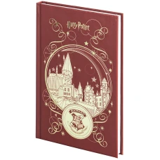 Книга записна А6, 80арк. кліт. тверда обкл. Harry Potter HP25-199 Kite
