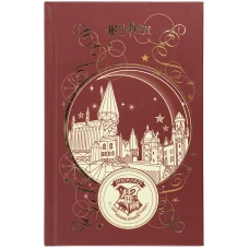 Книга записна А6, 80арк. кліт. тверда обкл. Harry Potter HP25-199 Kite