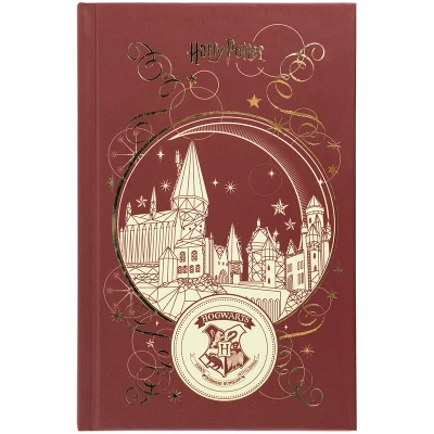 Книга записна А6, 80арк. кліт. тверда обкл. Harry Potter HP25-199 Kite