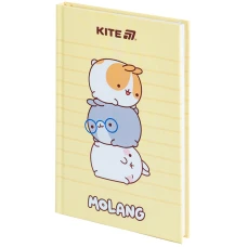 Книга записна А6, 80арк. кліт. тверда обкл. Molang ML25-199 Kite